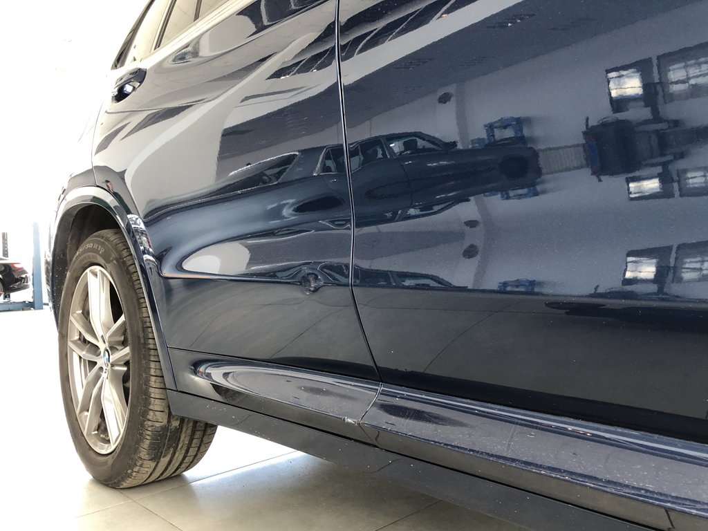 Удаление вмятины BMW X3