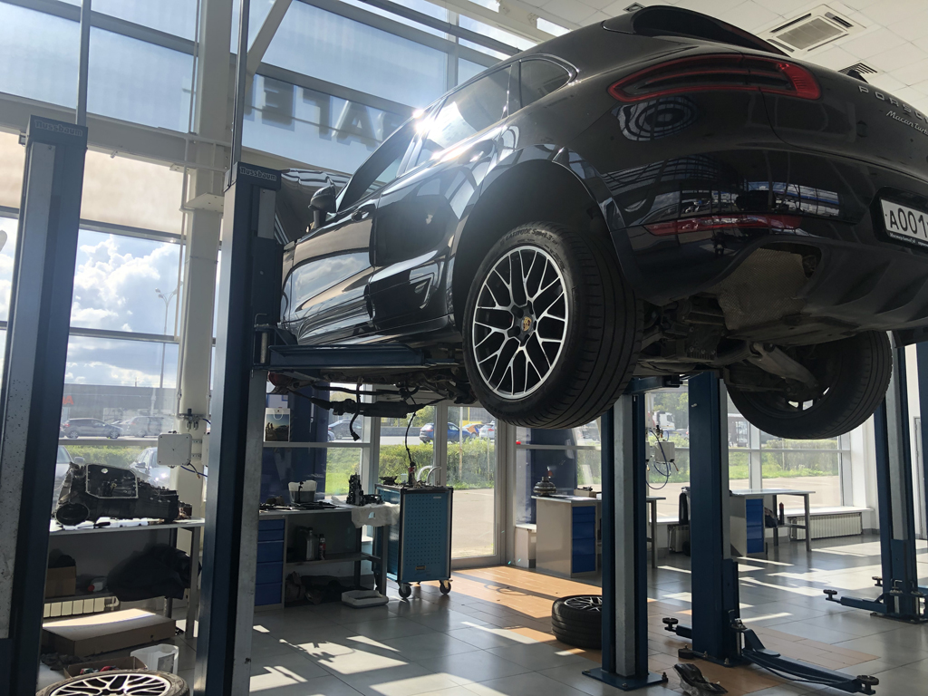Ремонт коробки передач Macan Turbo